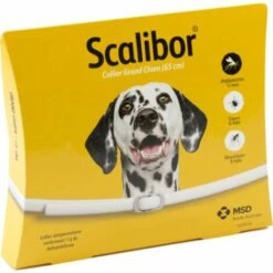 Scalibor Collier Anti-tiques Pour Chiens Grand Chien Longueur 65 Cm