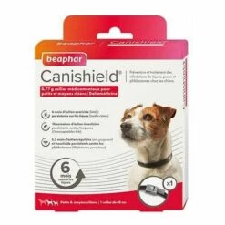BEAPHAR Canishield Petit Et Moyens Chiens à La Deltaméthrine - 1 Collier