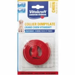 VITAKRAFT Collier Dimpylate Grand Chien Rouge