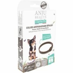 ANJU BEAUTÉ Collier Répulsifs Anju : Petit Chien
