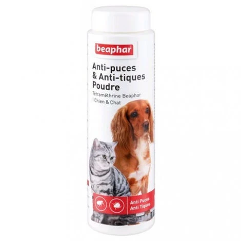 Poudre Antipuces Et Anti-tiques Beaphar Pour Chien Et Chat 1 Poudre Antipuces Et Anti-tiques Beaphar Pour Chien Et Chat