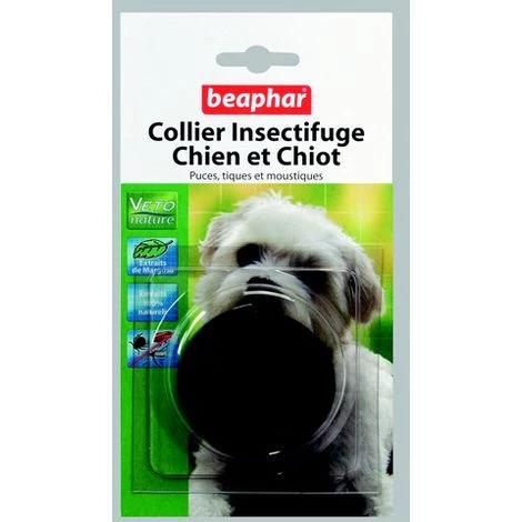 Collier Insectifuge Naturel Pour Chien Et Chiot - Vetonature Désignation : Collier Insectifuge Naturel Pour Chien Et Chiot Beaphar 451003 1 Collier Insectifuge Naturel Pour Chien Et Chiot - Vetonature Désignation : Collier Insectifuge Naturel Pour Chien Et Chiot Beaphar 451003