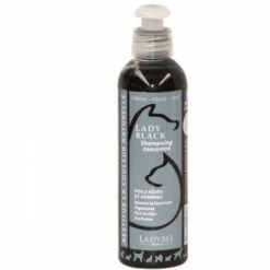Shampooing Ladybel Colorant Noir Aux Protéines Pour Chien Et Chat