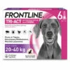 Frontline Tri-Act Anti Parasitaire Spot On Pour Chien 20 à 40 Kg (6 Pipettes 4ml)