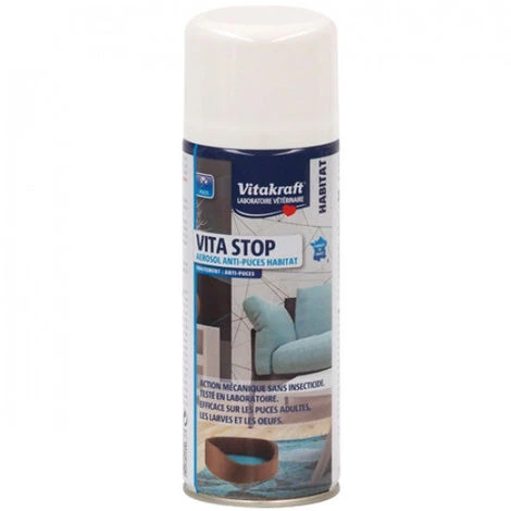 VITAKRAFT Vita Stop Antiparasitaire De L'habitat Du Chien Et Chat 300 Ml 1 VITAKRAFT Vita Stop Antiparasitaire De L'habitat Du Chien Et Chat 300 Ml