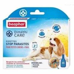 Pipette Anti Parasitaire DimethiCare Pour Chien Désignation : Pipette Antiparasitaire DimethiCare | Taille : Grand Chien Beaphar 142002