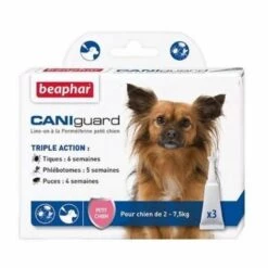 Pipettes Antiparasitaires Caniguard Désignation : Pipette Caniguard | Taille : Grand Chien Beaphar 10963