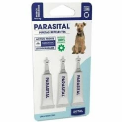 ZOTAL LABORATORIOS PARASITAL Pipettes Insectifuges Pour Chien De 10 à 25 Kg, 3 Unités