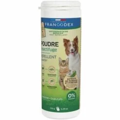FRANCODEX Poudre Antiparasitaire Repulsive Chien & Chat 150g