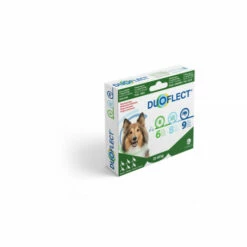 Duoflect Chien Pipettes Anti Puces Et Anti Tiques Pour Chien 20 à 40 Kg 6 Pipettes