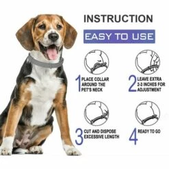 HAPPYSHOPPING Le Nouveau Collier Pour Chien 1167, Collier Anti-puces Et Anti-tiques, (pour Chiens-1 Piece) - (pour Chiens-1 Piece) -Anti-puces, anti-parasitaires et soins pour chien Soldes 31589291 3