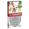 ADVANTIX 4 Pipettes Antiparasitaires - Pour Tres Petit Chien De 1,5 A 4kg