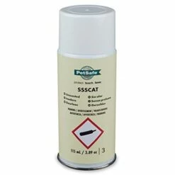 PETSAFE - SPRAY RECHARGE POUR RÉPULSIF À SPRAY DÉTECTEUR DE PRÉSENCE POUR CHAT ET CHIEN SSSCAT, SANS DANGER, SANS ODEUR, FORMULE