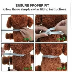 ZHUOXUAN Collier Anti-puces Et Anti-tiques Pour Chiens - Enrichi D'huiles Essentielles Naturelles - Protection - Sûr Et Sans Allergie - Réglable Et Imperméable - Repousse Les Puces, Les Tiques, Les Larves De Poux (1 Pièces) -Anti-puces, anti-parasitaires et soins pour chien Soldes 51457150 5