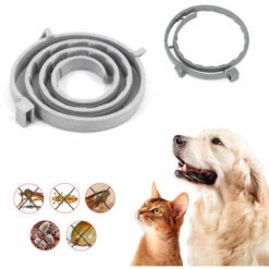 ZHUOXUAN Collier Anti-puces Et Anti-tiques Pour Chien, 38 Cm Pour Animaux De Compagnie -Anti-puces, anti-parasitaires et soins pour chien Soldes 51460127 5