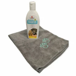 Shampoing Aux œufs 300 Ml Avec Une Serviette En Microfibre Pour Chien - Animallparadise -Anti-puces, anti-parasitaires et soins pour chien Soldes 51740230 3