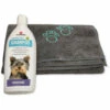 Shampooing Yorkshire, 300ml, Pour Chien Et Une Serviette En Microfibre. - Animallparadise