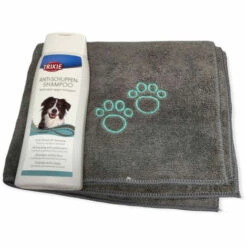 Shampoing Antipelliculaire, 250 Ml Et Serviette Microfibre, Pour Chien. - Animallparadise