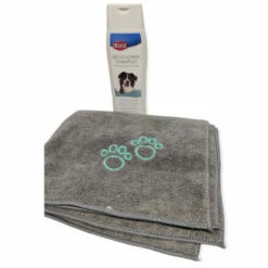 Shampoing Antipelliculaire, 250 Ml Et Serviette Microfibre, Pour Chien. - Animallparadise -Anti-puces, anti-parasitaires et soins pour chien Soldes 51740382 3