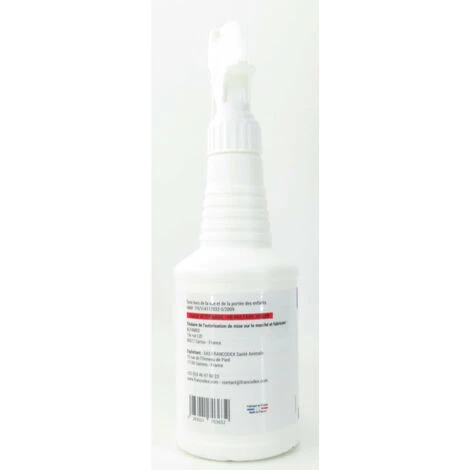 Spray Antiparasitaire Fipromedic 500 Ml Pour Chat Et Chien. - Francodex 5 Spray Antiparasitaire Fipromedic 500 Ml Pour Chat Et Chien. - Francodex – Image 5
