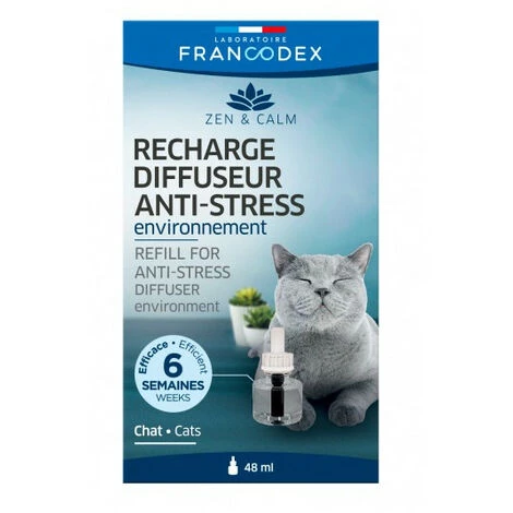 Recharge Diffuseur Anti-Stress Environnement Pour Chats Et Chatons - Francodex 1 Recharge Diffuseur Anti-Stress Environnement Pour Chats Et Chatons - Francodex