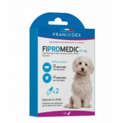 2 Pipettes Fipromedic 67 Mg Pour Petits Chiens De 2 Kg à 10 Kg Antiparasitaire - Francodex 9 2 Pipettes Fipromedic 67 Mg Pour Petits Chiens De 2 Kg à 10 Kg Antiparasitaire - Francodex -Anti-puces, anti-parasitaires et soins pour chien Soldes 51742003 5