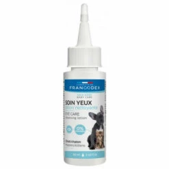 Soin Pour Les Yeux Lotion Nettoyante 60ml Pour Chiots Et Chatons - Francodex