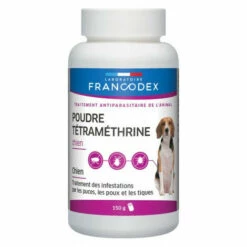 Anti Puces 150 G Poudre Tétraméthrine Pour Chien - Francodex
