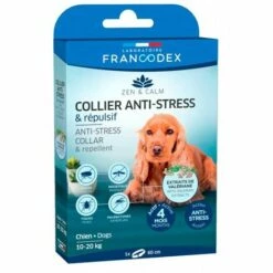 Collier Anti-Stress Et Répulsif Pour Chiens De 10 Kg à 20 Kg. - Francodex