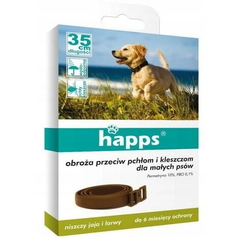 BRICOLINE Happs Collier Anti-puces Et Anti-tiques Pour Petits Chiens 1 BRICOLINE Happs Collier Anti-puces Et Anti-tiques Pour Petits Chiens