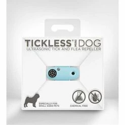 TICKLESS MINI - RÉPULSIF RECHARGEABLE ULTRASON ANTI-TIQUES ET PUCES POUR ANIMAUX DE COMPAGNIE - BLEU M01BLUE