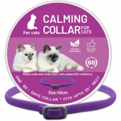 AIDUCHO Lot De 1 Traitement Contre Les Puces De Chat , Collier Anti-puces Et Tiques Pour Chats , Imperméable - Réglable - 48cm -Anti-puces, anti-parasitaires et soins pour chien Soldes 54029895 3