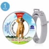 LIFCAUSAL Collier Anti-puces Pour Chiens 8 Mois Prévention Des Puces Et Des Tiques Pour Chiens De 3 Mois Et Plus