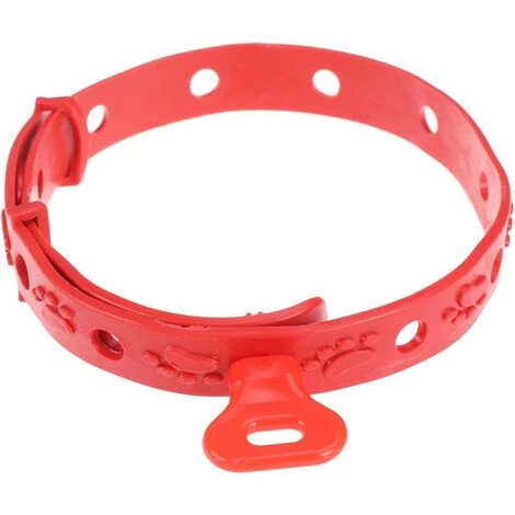 SUPERMARKET Collier Anti Puces Et Tiques Pour Chien Ou Chat Collier Antiparasitaire Collier Contre Les Moustiques Réglable,Superma,rouge,42cm 1 SUPERMARKET Collier Anti Puces Et Tiques Pour Chien Ou Chat Collier Antiparasitaire Collier Contre Les Moustiques Réglable,Superma,rouge,42cm
