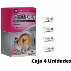 Box 4 Pipetas Pestigon Dogs 20-40kg Anti-puces Et Tique