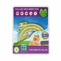 Collier Antisarasitique Naturel Menforsan Pour Chats