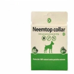 NEEMTOP Collier Neuntop Naturel Pour Chiens + 30kg