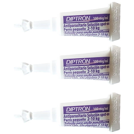 DIPTRON Pack 3 Pipettes Antiparasitaire DIPStron Pour Chiens 10-20 Kg Anti-puces Et Tiques 1 DIPTRON Pack 3 Pipettes Antiparasitaire DIPStron Pour Chiens 10-20 Kg Anti-puces Et Tiques