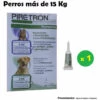 PIRETRON Pipettes Pir_tron Pour Chiens +15 Kg Anti-puces, Tiques Et Phl_botoms - 1 Pipette