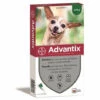BAYER Advantix Tuyaux Anti-parasitos, Puces Et Tiques Pour Mini-chiens (1-4 Kg) - 4 Pipettas X 0,4 Ml
