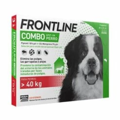 BOEHRINGER INGELHEIM 3 Pipettes Frontline Combo Pour Chiens G_ants (+40 Kg) Anti-puces Et Ticks FIPRONIL 4.02 Ml