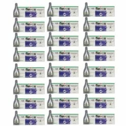 Pipettes Flevox Pour Chiens 40-60 Kg Anti-puces Et Tiques 24 Pipettes