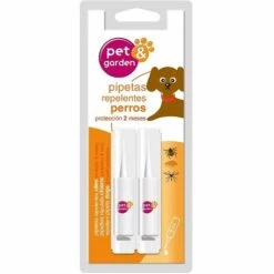 PET & GARDEN Pipettes Insectes Anti-chiens Fleur - 2x2.5 Ml