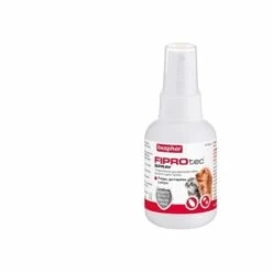 BEAPHAR Spray Fiprotec Pour Chiens Et Chats Contre Les Puces, Les Tiques Et Les Poux 100 Ml