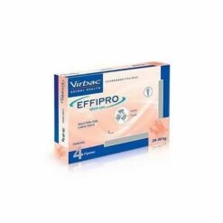 VIRBAC Effipro Spot Sur 4 268 Mg De Pipettes Antiparasitatiques Pour Les Gros Chiens