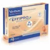 VIRBAC Effipro Spot Sur 4 Pipettes Antisarasitaires De 67 Mg Pour Petits Chiens