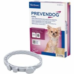 VIRBAC Prevendogogog Collier Antiparasite Pour Les Petits Chiens De Race. 1 Unit_ De 35 Cm