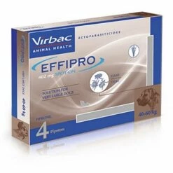 VIRBAC Effipro Spot Sur 24 Pipettes Antiparasitiques 402 Mg Pour De Trs Grands Chiens