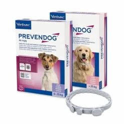 VIRBAC Pr_vendogogen Collier Antiparasite Pour Chiens De Race Moyenne. 1 Unit_ De 60 Cm