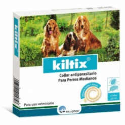 Collier Antiparasitaire ECUPHAR Kiltix Medium Chiens